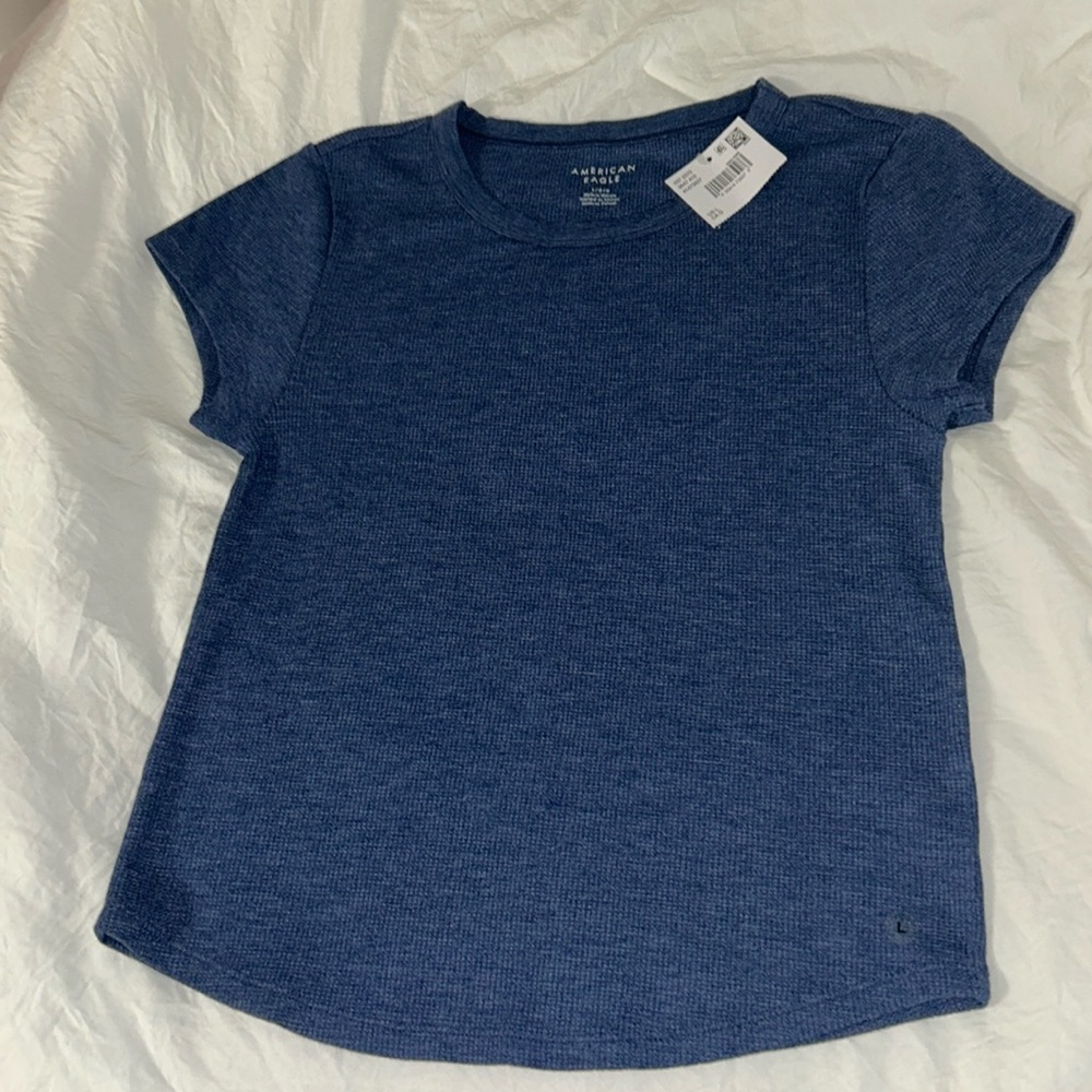 NWT American Eagle Ribbed Baby Tee Size Large